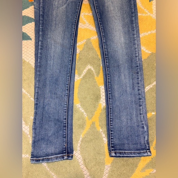 Montana Jeans 7/8 Bling Pocket Skinny Jeans 32” Inseam - Picture 2 of 13